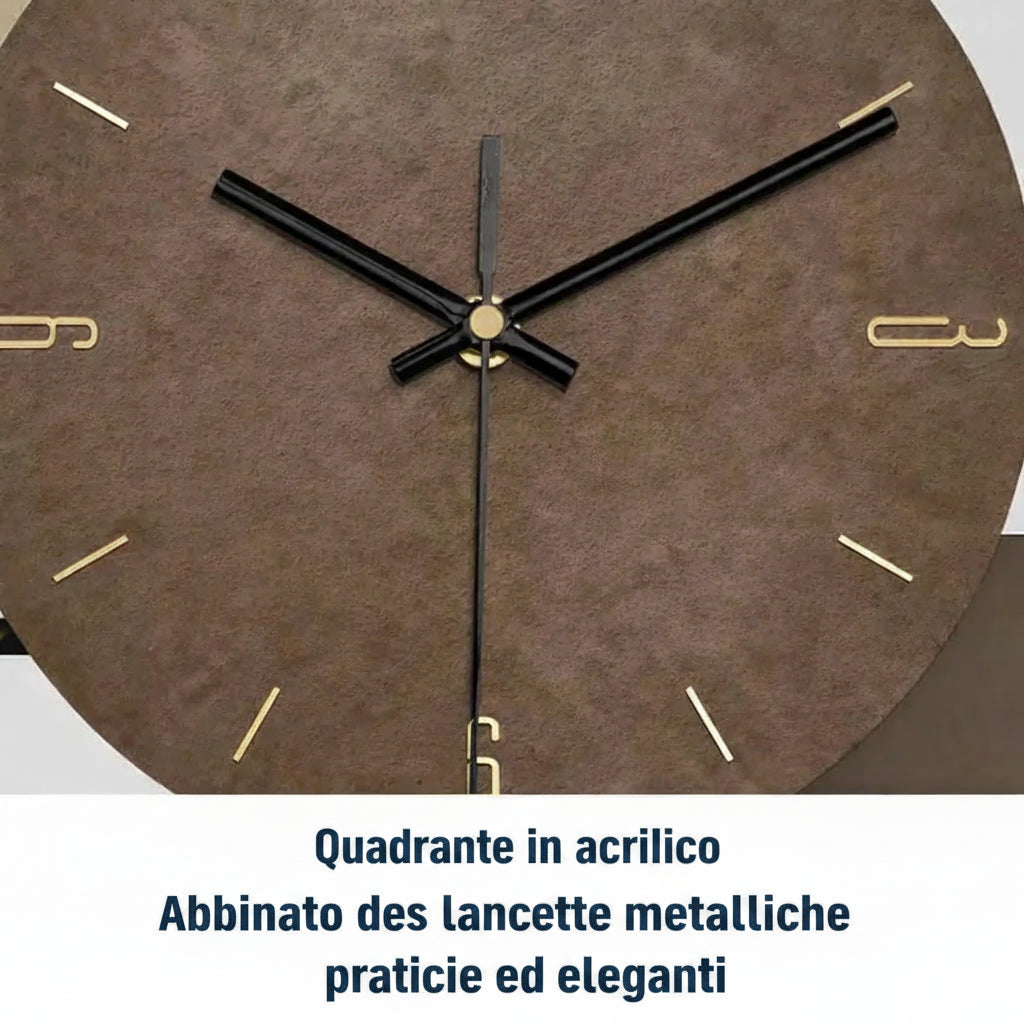 Grande orologio da parete a LED