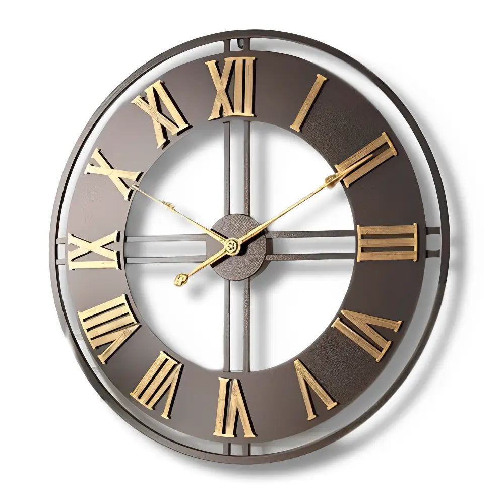 Grande orologio da parete industriale