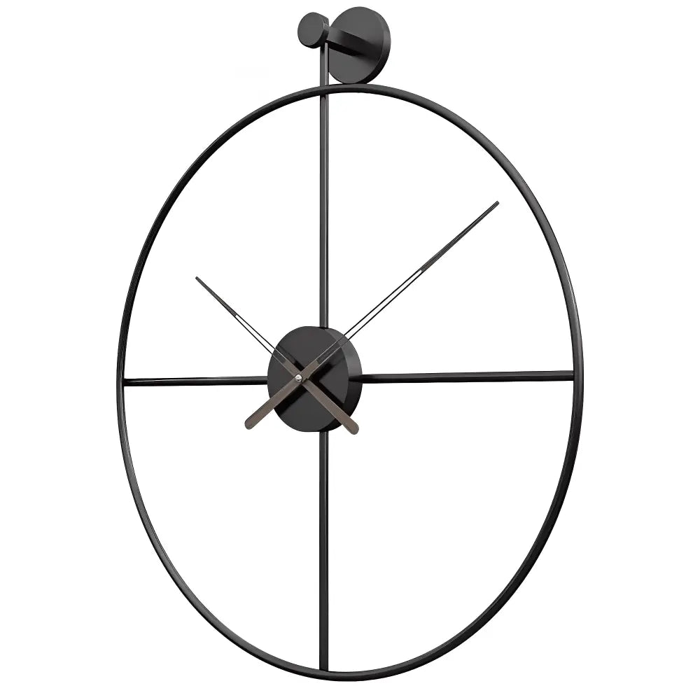 Orologio Design Cerchio Incrociato