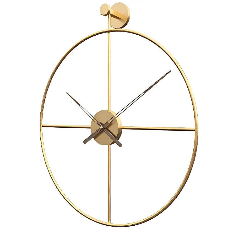 Orologio Design Cerchio Incrociato