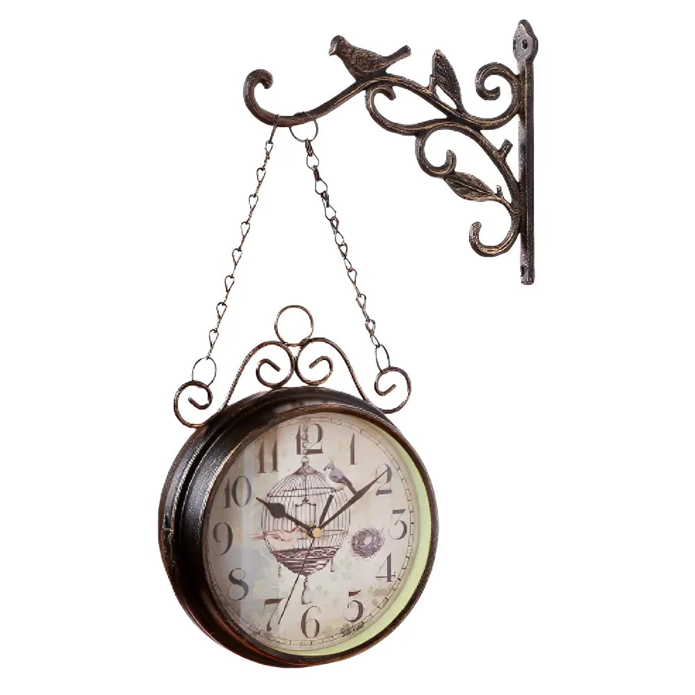 Orologio Doppia Faccia Antico