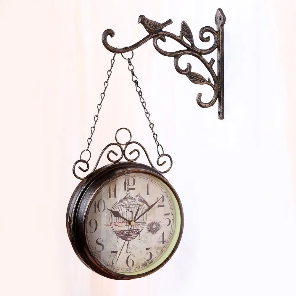 Orologio Doppia Faccia Antico