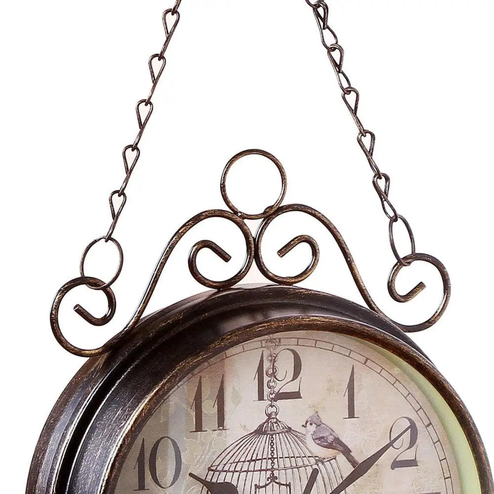 Orologio Doppia Faccia Antico