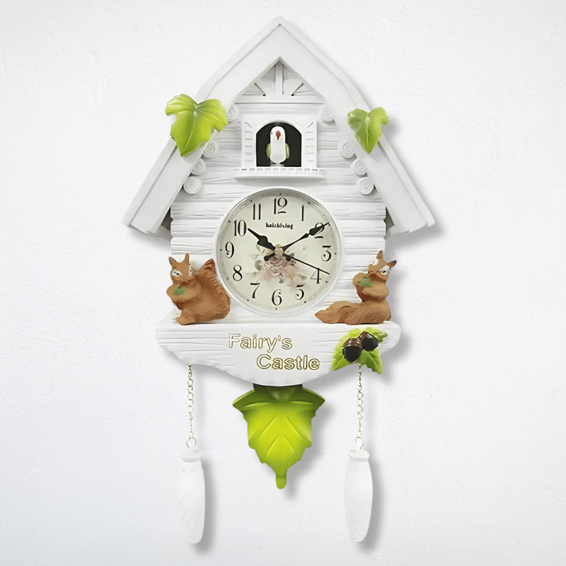 Orologio a Cucù Bianco 