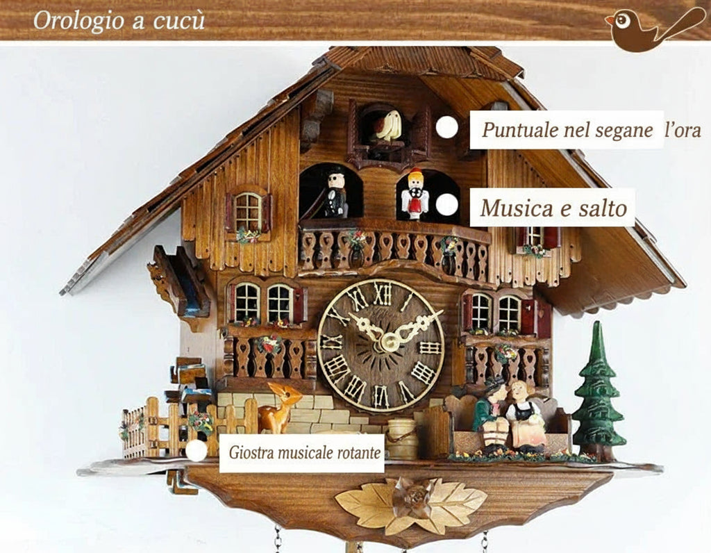 Orologio a cucù svizzero