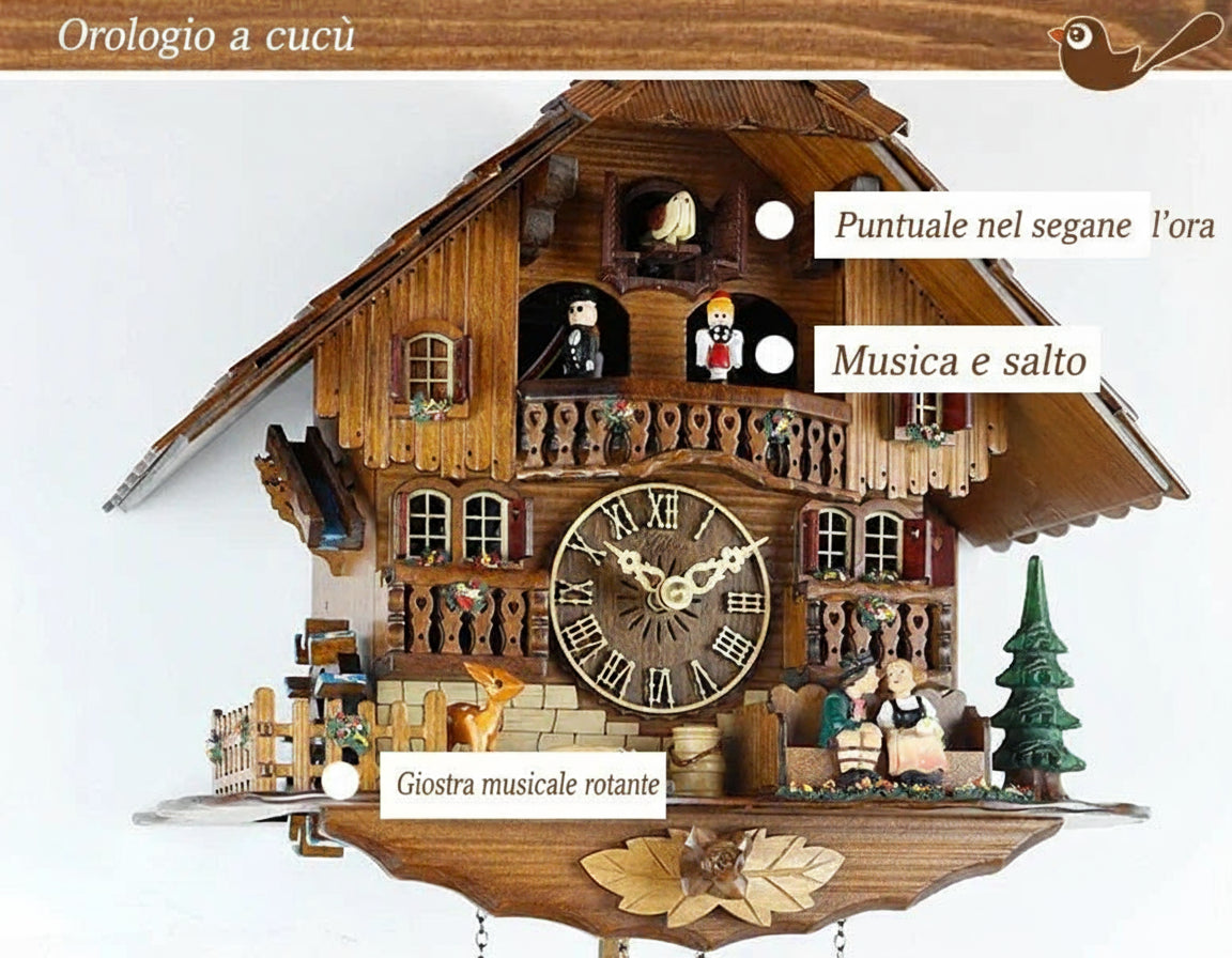 Orologio a cucù svizzero
