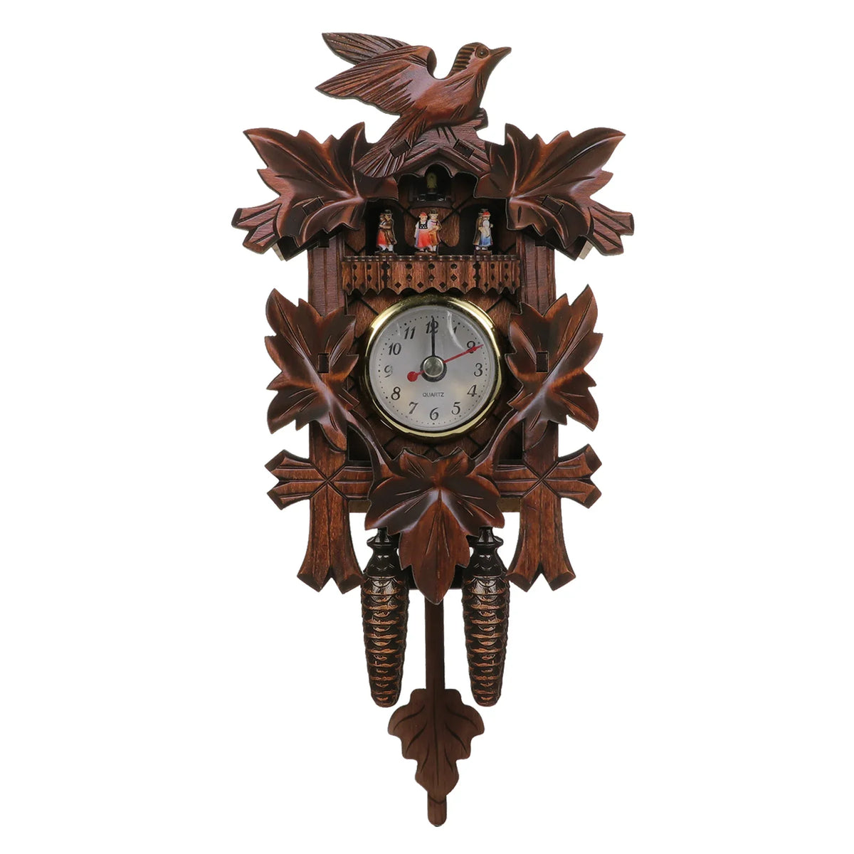Orologio a cucù tradizionale in legno