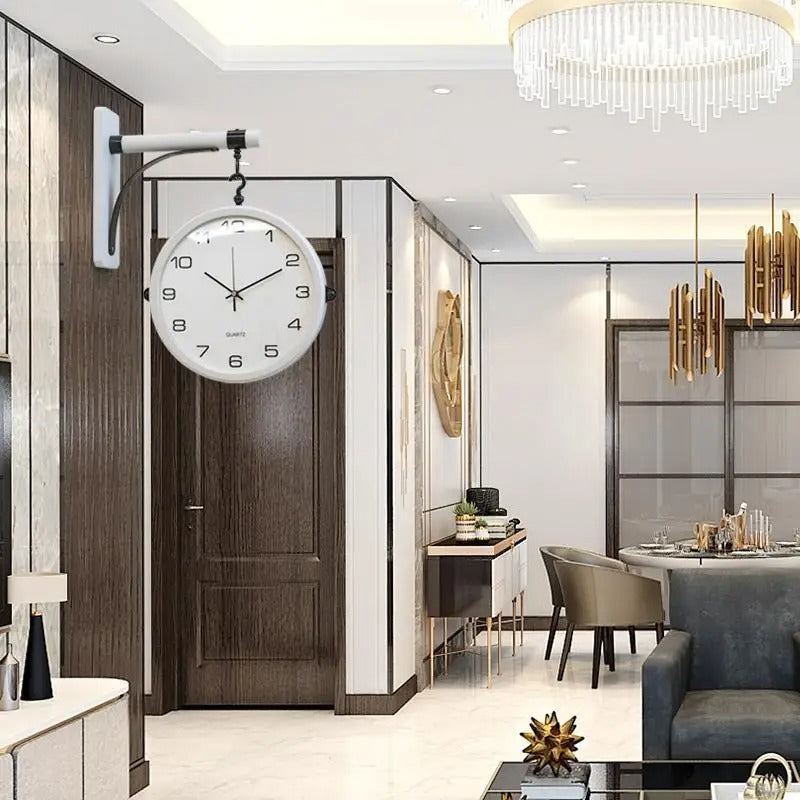 Orologio bifacciale Decorazione per soggiorno