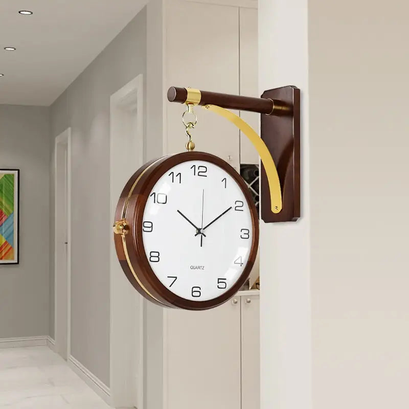 Orologio bifacciale da salotto