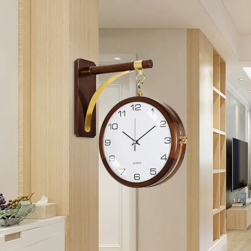 Orologio bifacciale da salotto