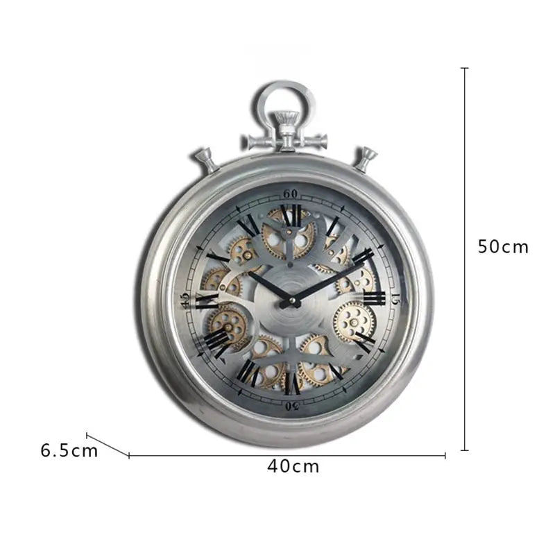 Orologio con meccanismo rotante