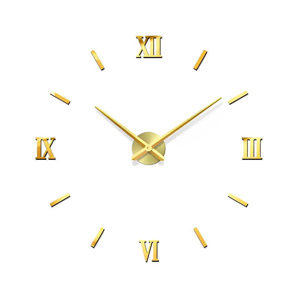 Orologio da Parete Adesivi 3D