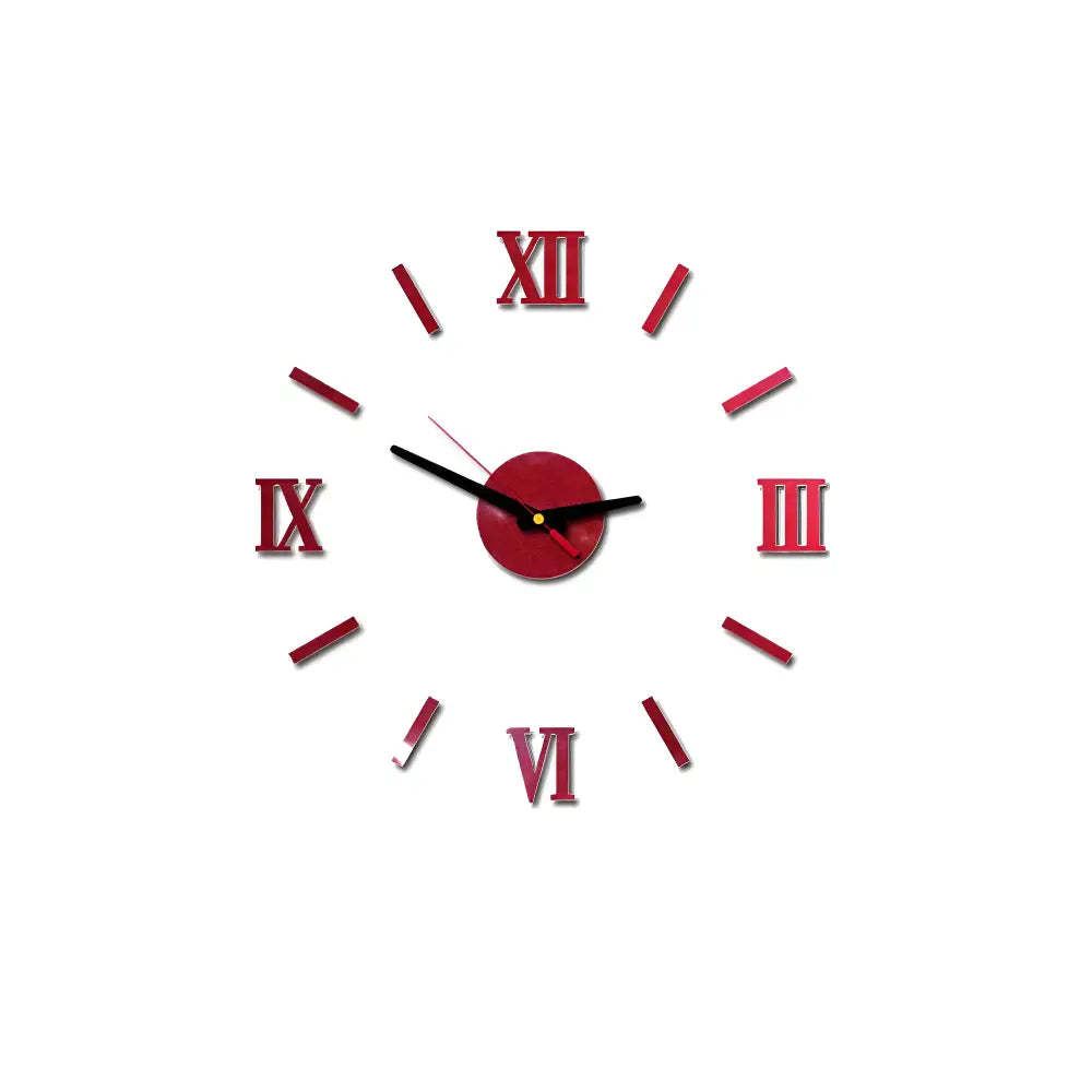 Orologio da Parete Adesivi 3D