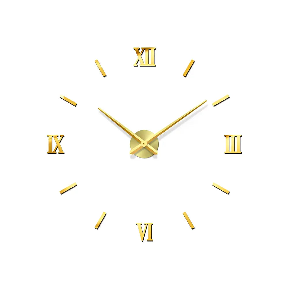 Orologio da Parete Adesivi 3D