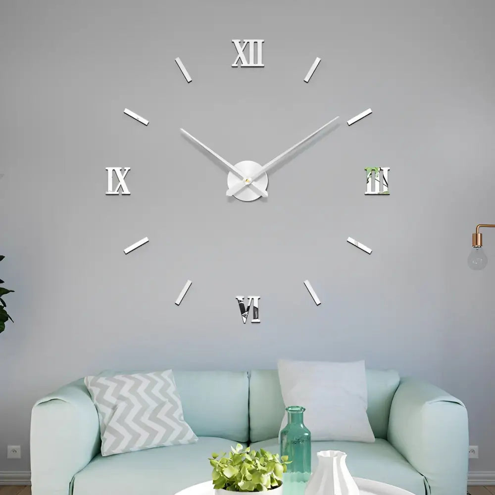 Orologio da Parete Adesivi 3D