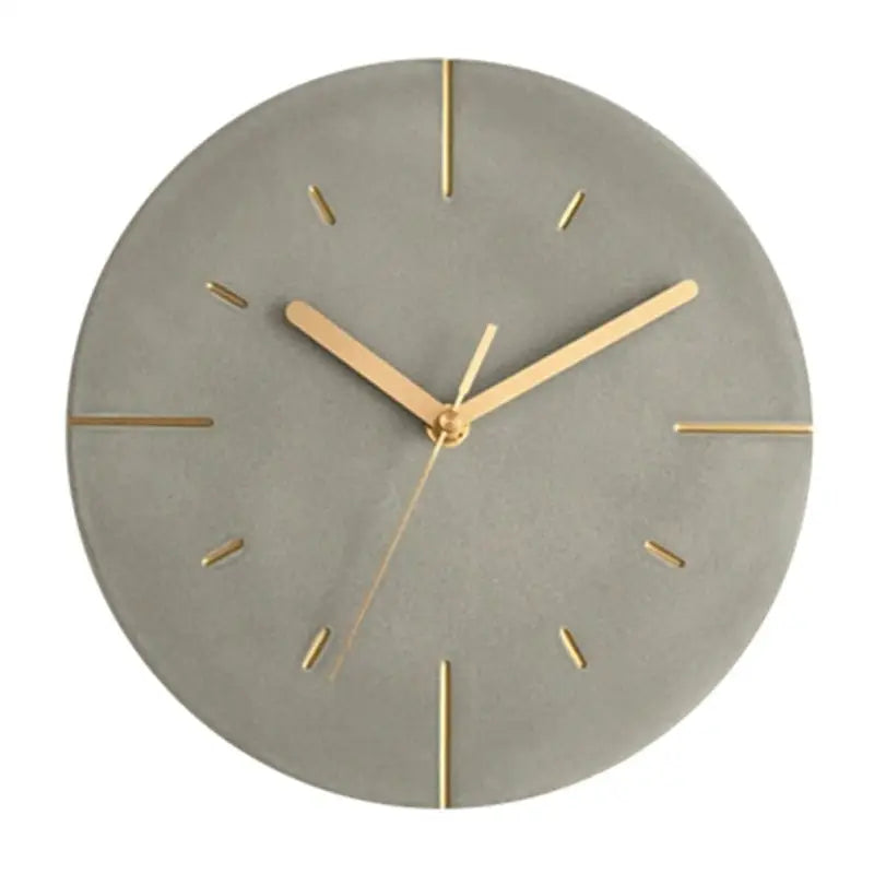 Orologio da Parete Imitazione Cemento