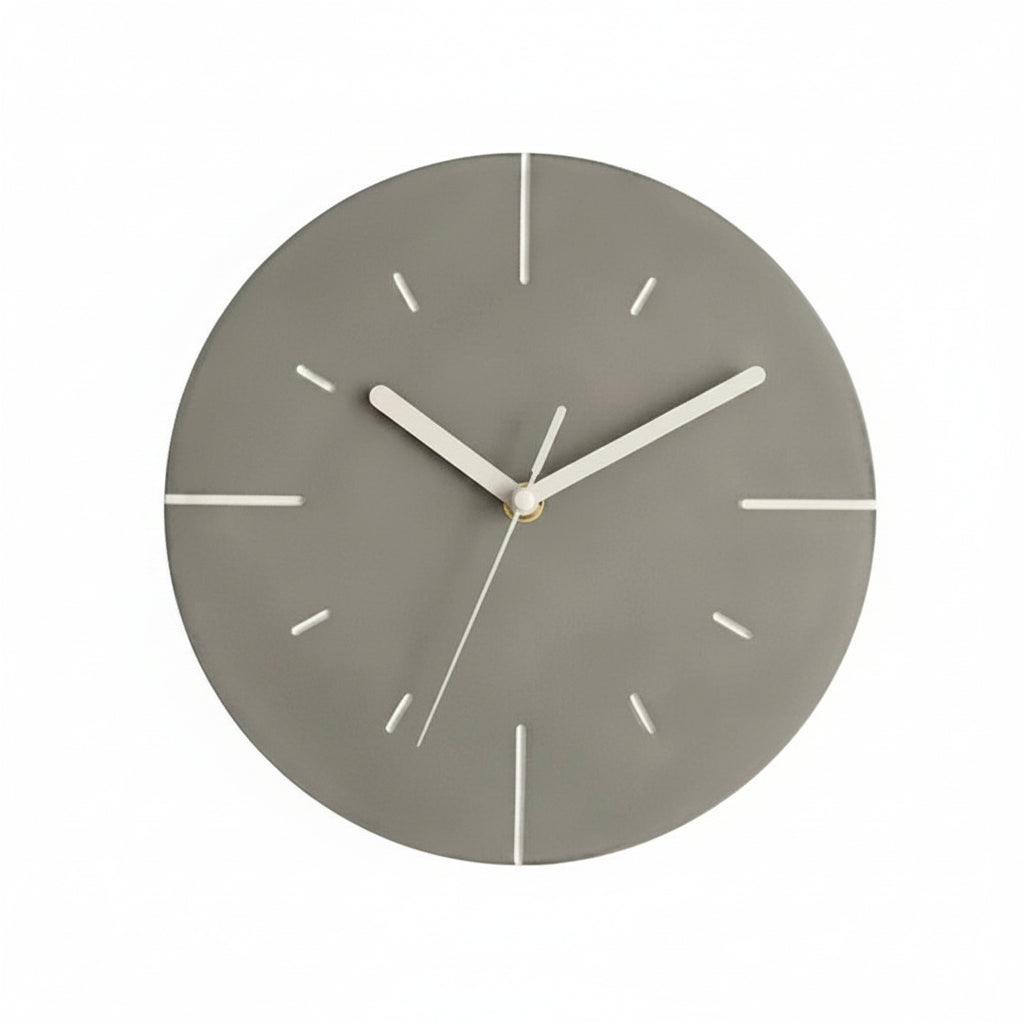 Orologio da Parete Imitazione Cemento