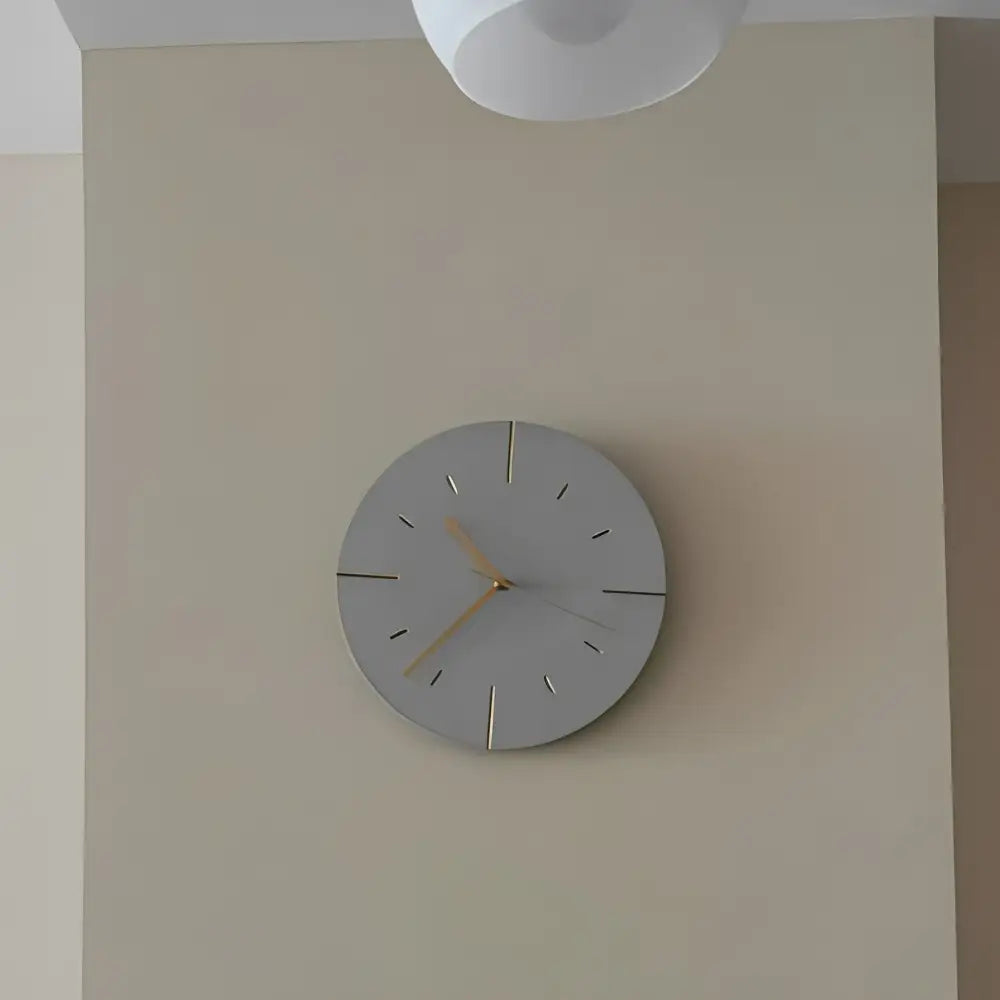 Orologio da Parete Imitazione Cemento