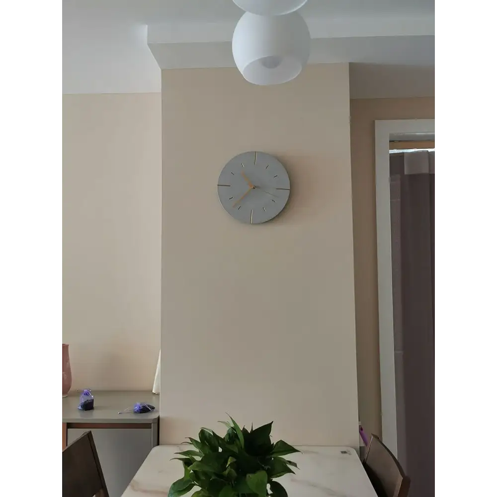 Orologio da Parete Imitazione Cemento
