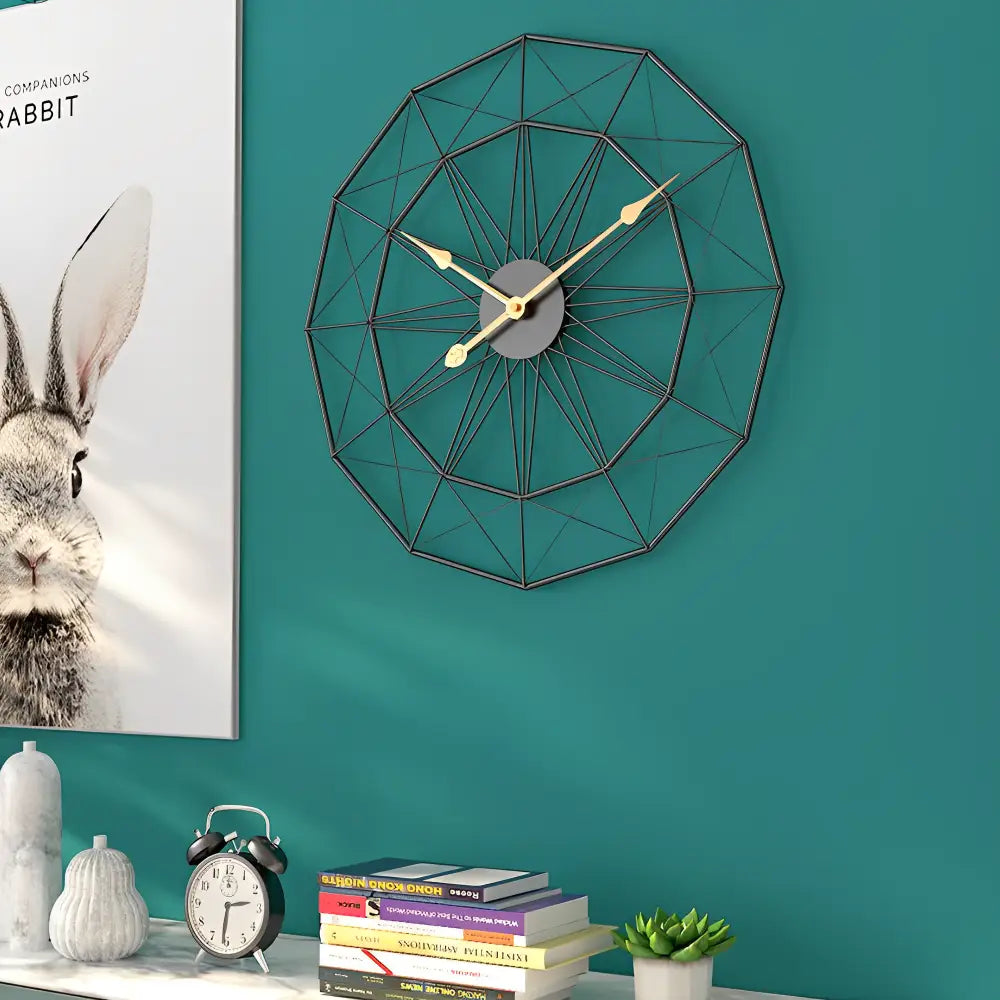 Orologio da Parete Nordico in Metallo