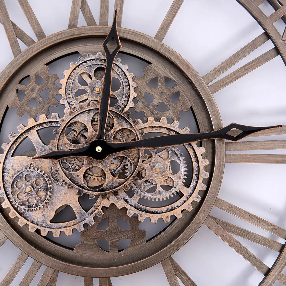 Orologio da Parete Vintage in Metallo