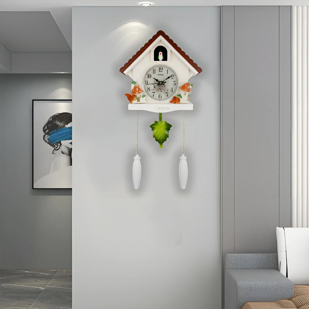 Orologio da Parete a Cucù con Pendolo