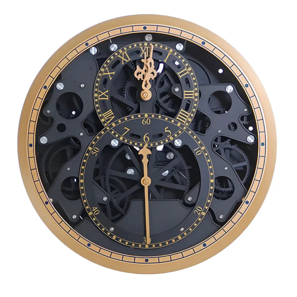 Orologio da Parete con Meccanismo Rotante