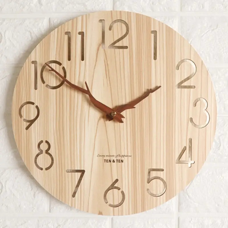 Orologio da Parete in Bambù