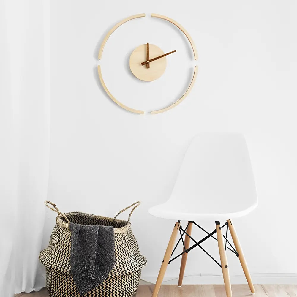 Orologio da Parete in Legno Minimalista