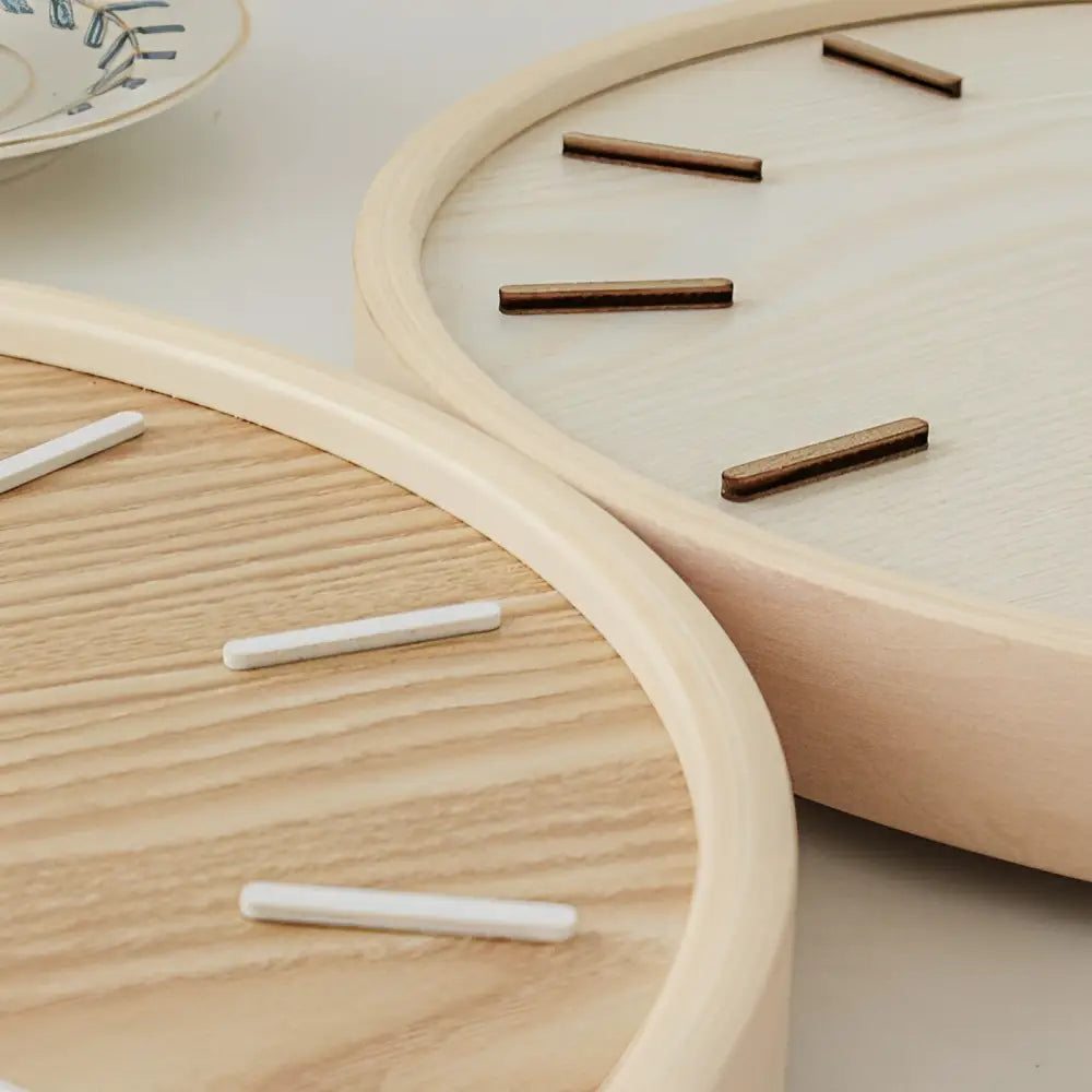 Orologio da Parete in Legno Naturale