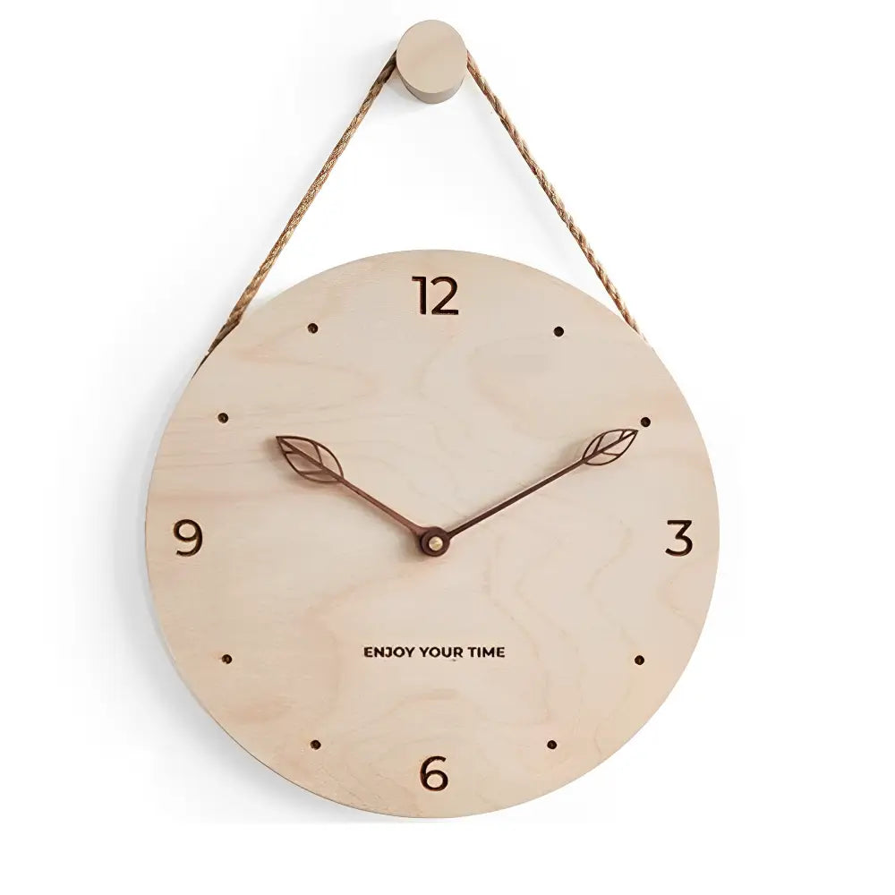 Orologio da Parete in Legno di Betulla