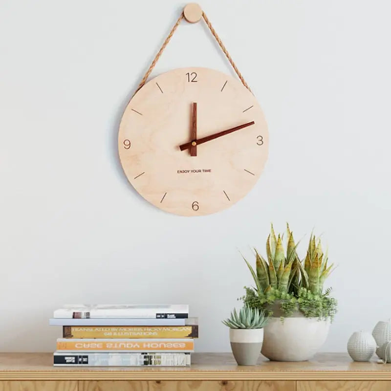 Orologio da Parete in Legno di Betulla