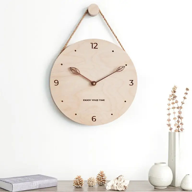 Orologio da Parete in Legno di Betulla