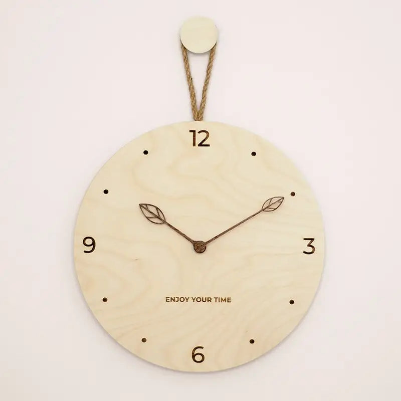 Orologio da Parete in Legno di Betulla