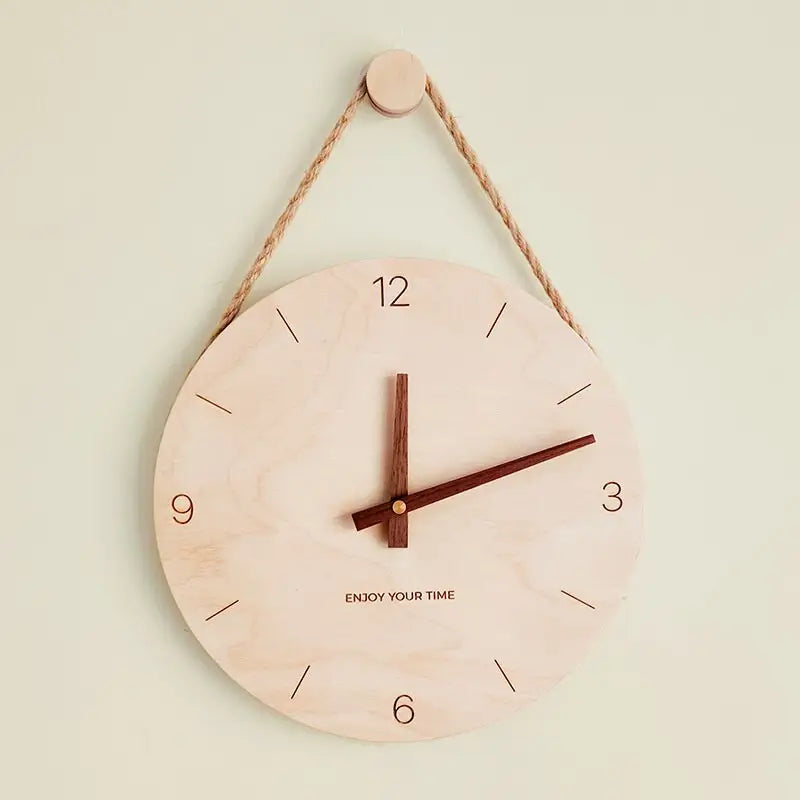 Orologio da Parete in Legno di Betulla