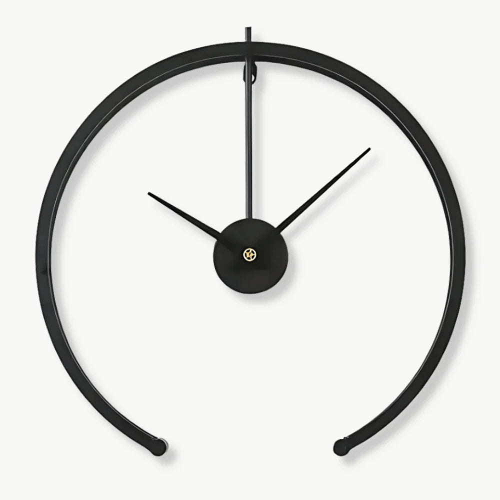 Orologio da parete a cerchio aperto