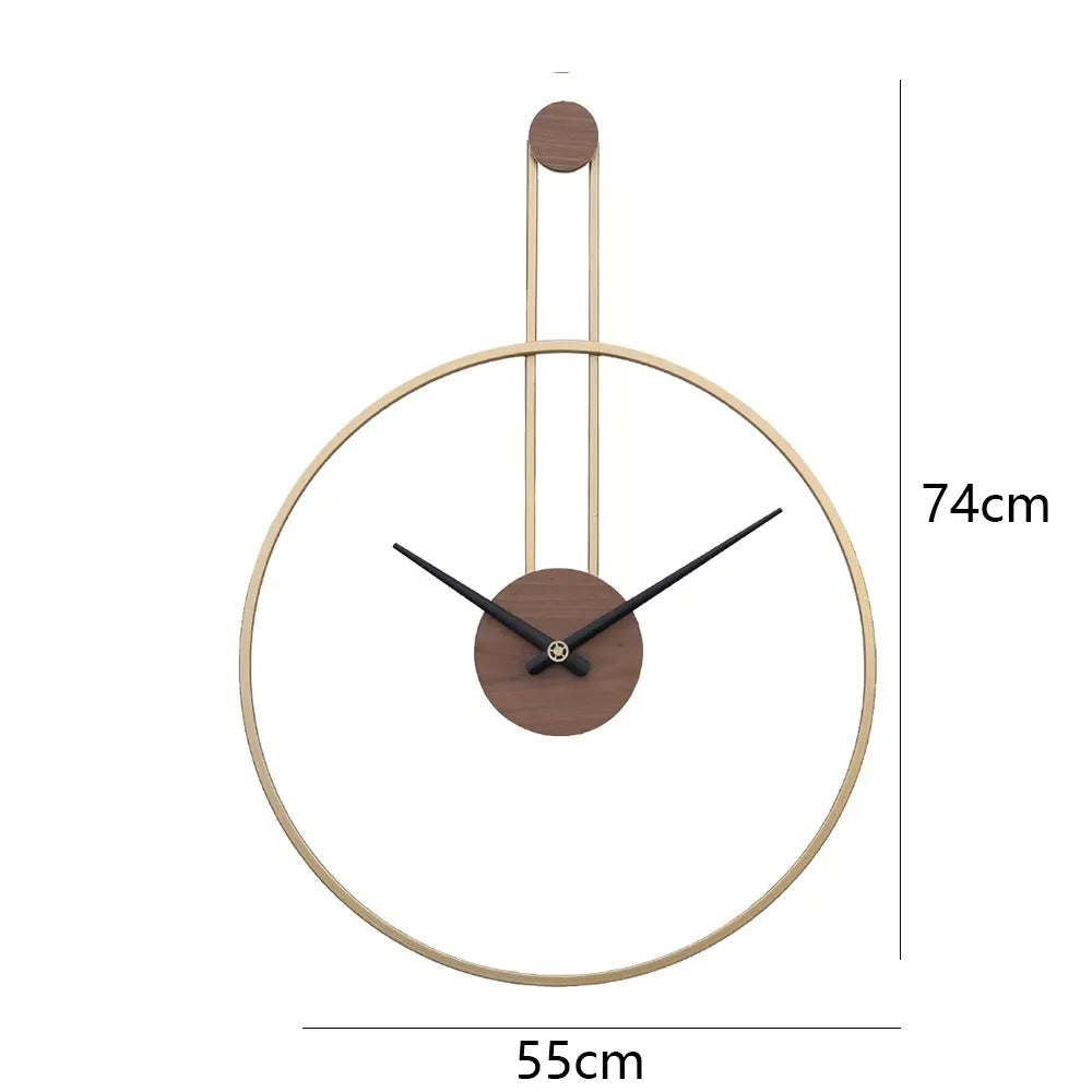 Orologio da parete a forma di cerchio da appendere