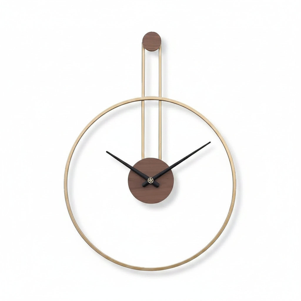 Orologio da parete a forma di cerchio da appendere