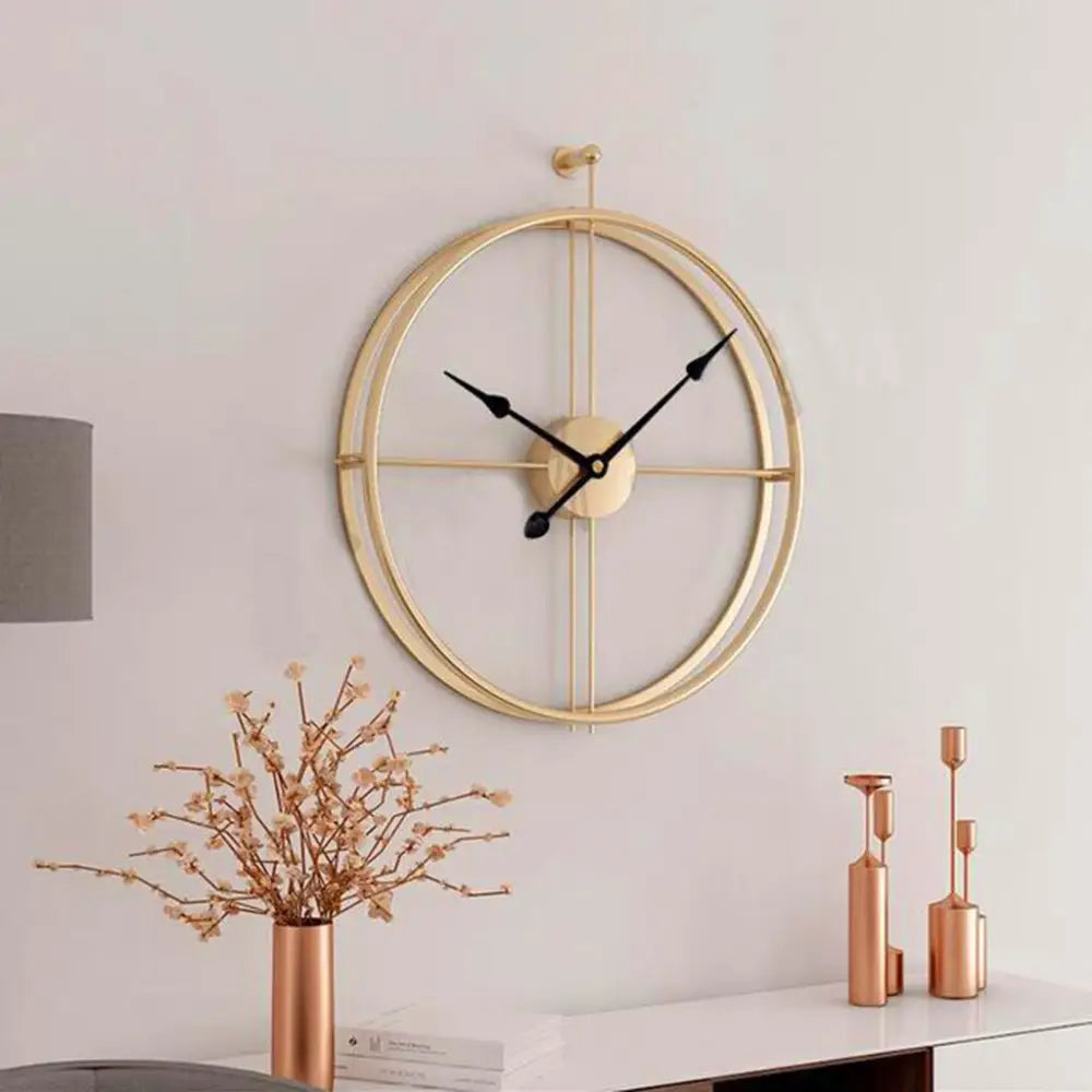 Orologio da parete con anelli sferici