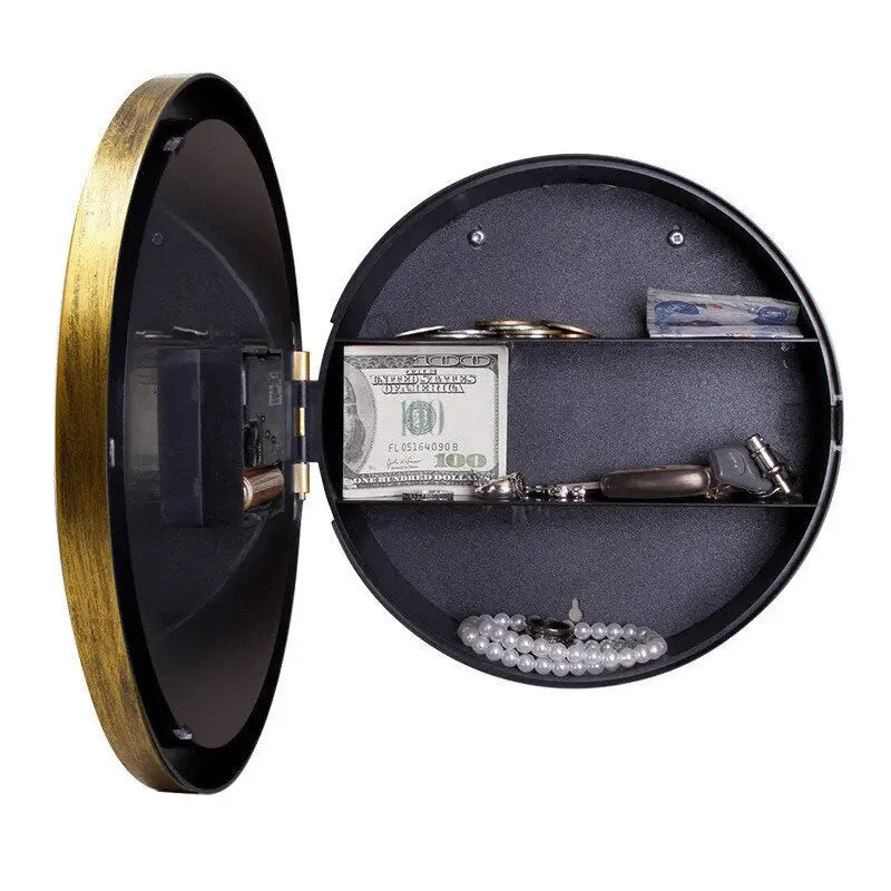 Orologio da parete con cassetto segreto