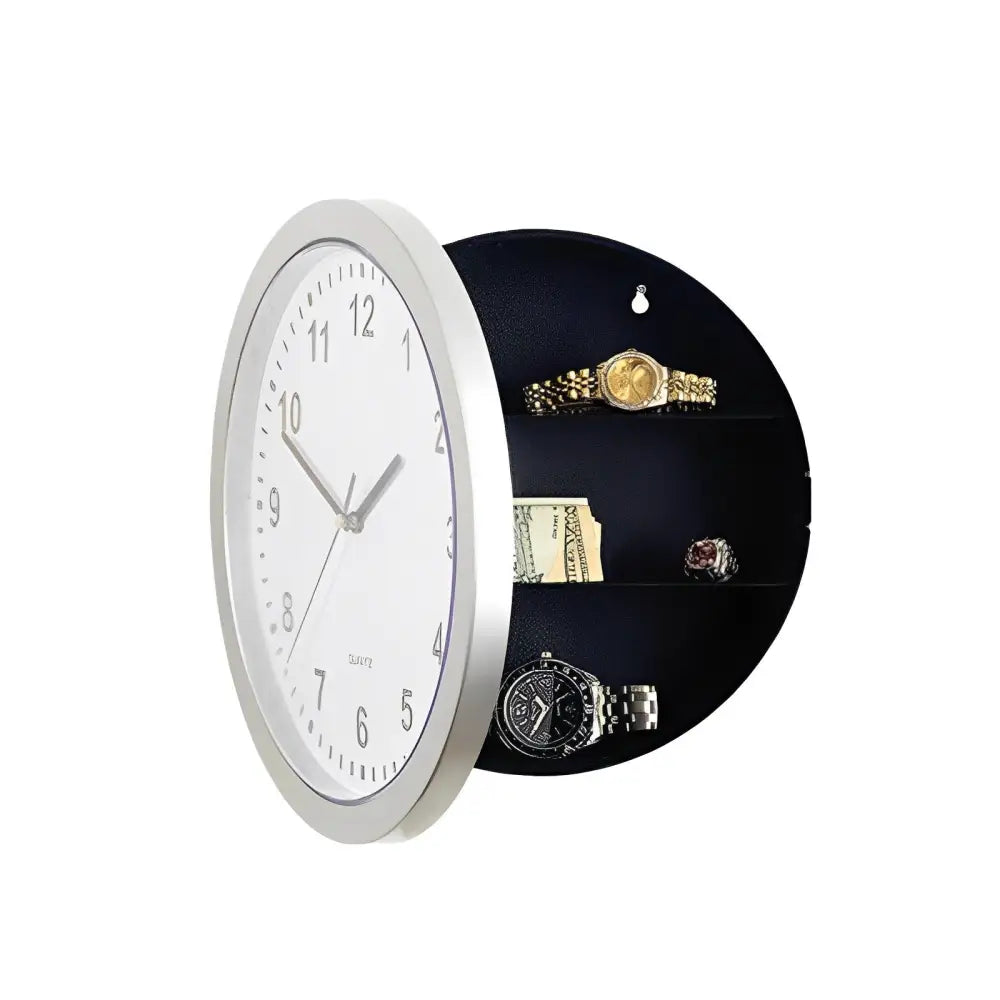 Orologio da parete con cassetto segreto