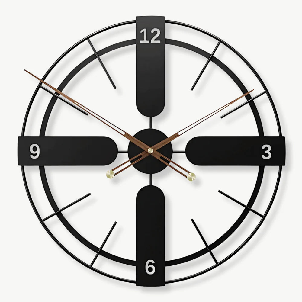Orologio da parete di design a croce