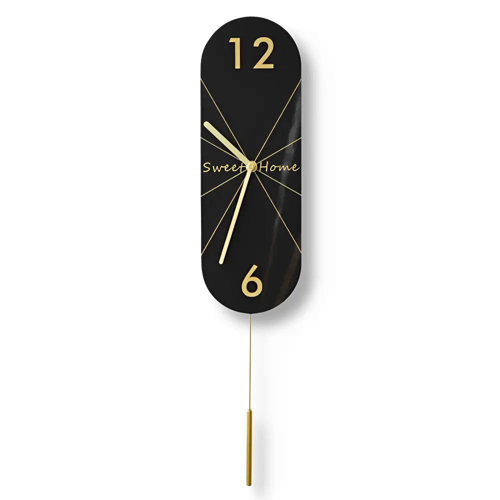 Orologio da parete di design con pendolo