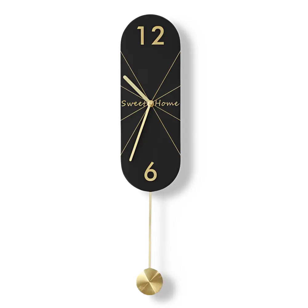 Orologio da parete di design con pendolo