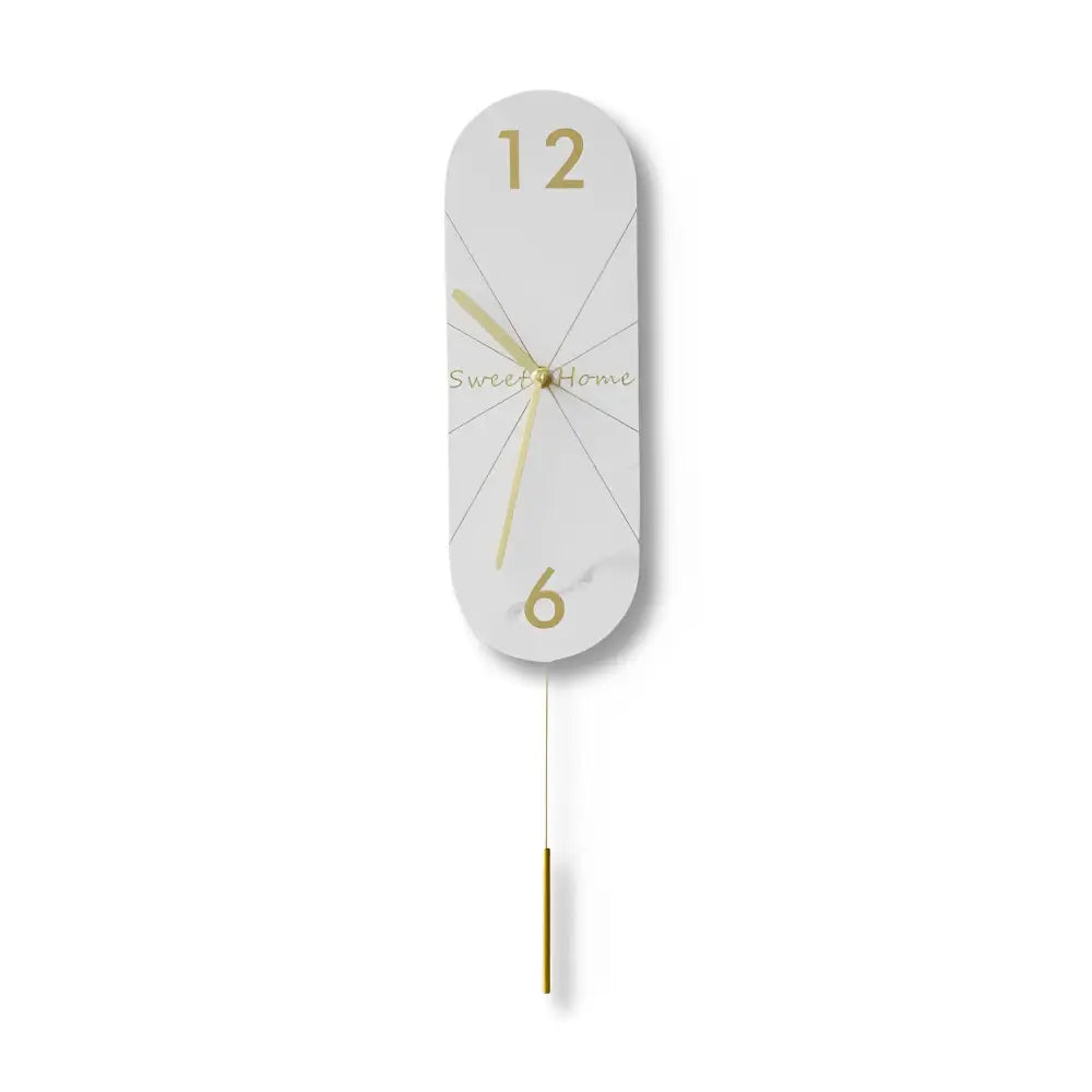 Orologio da parete di design con pendolo