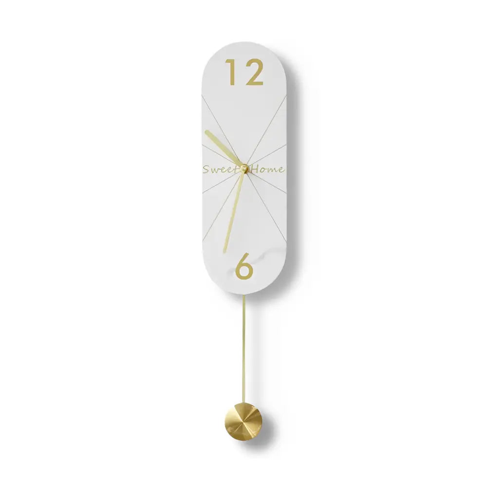 Orologio da parete di design con pendolo