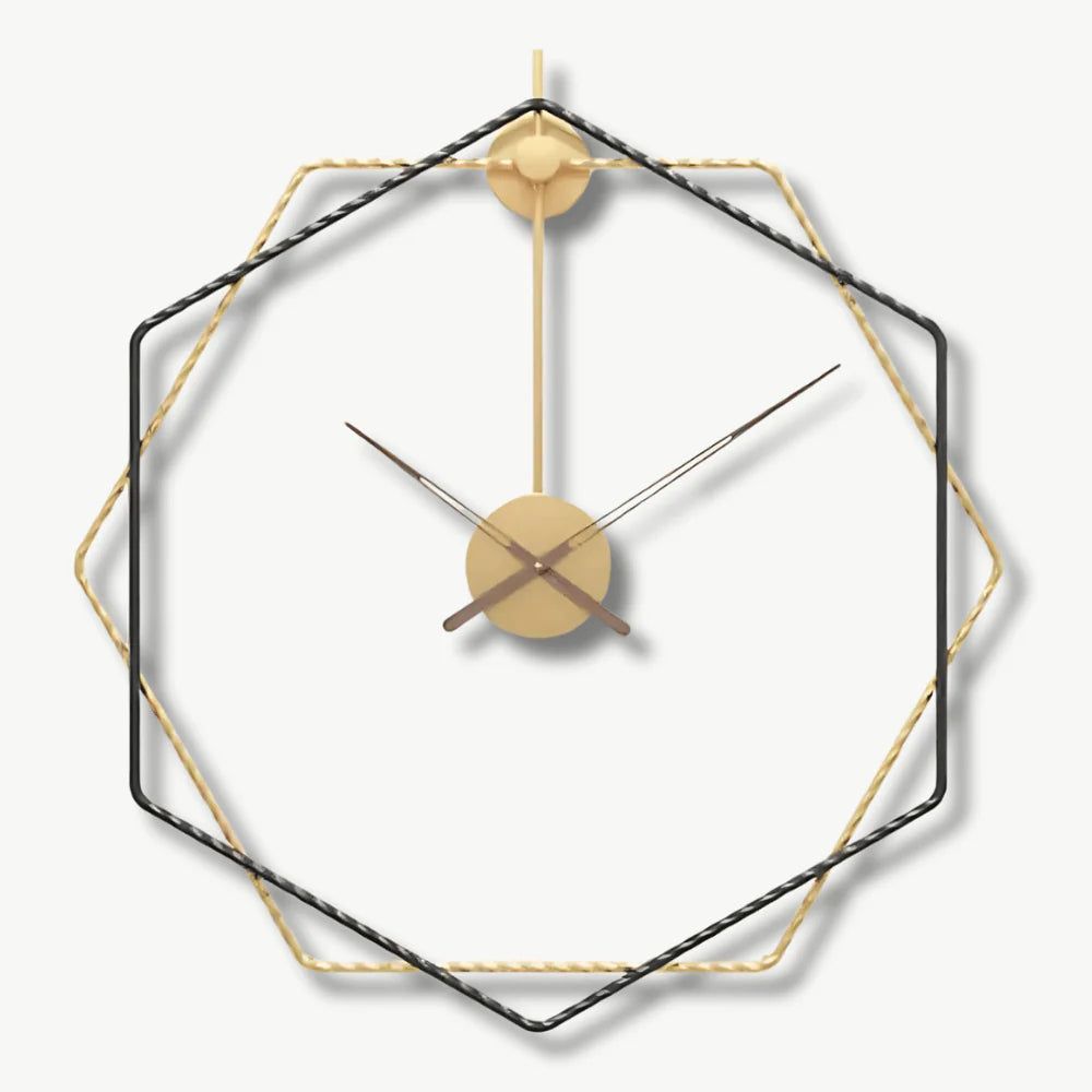 Orologio da parete di design ottagonale