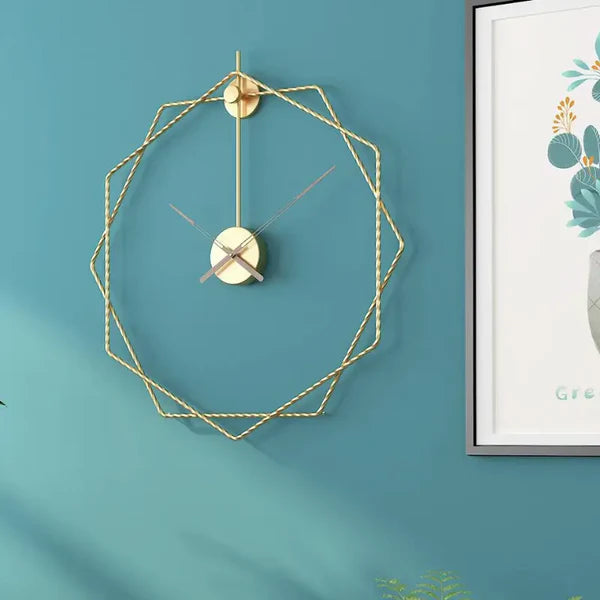 Orologio da parete di design ottagonale