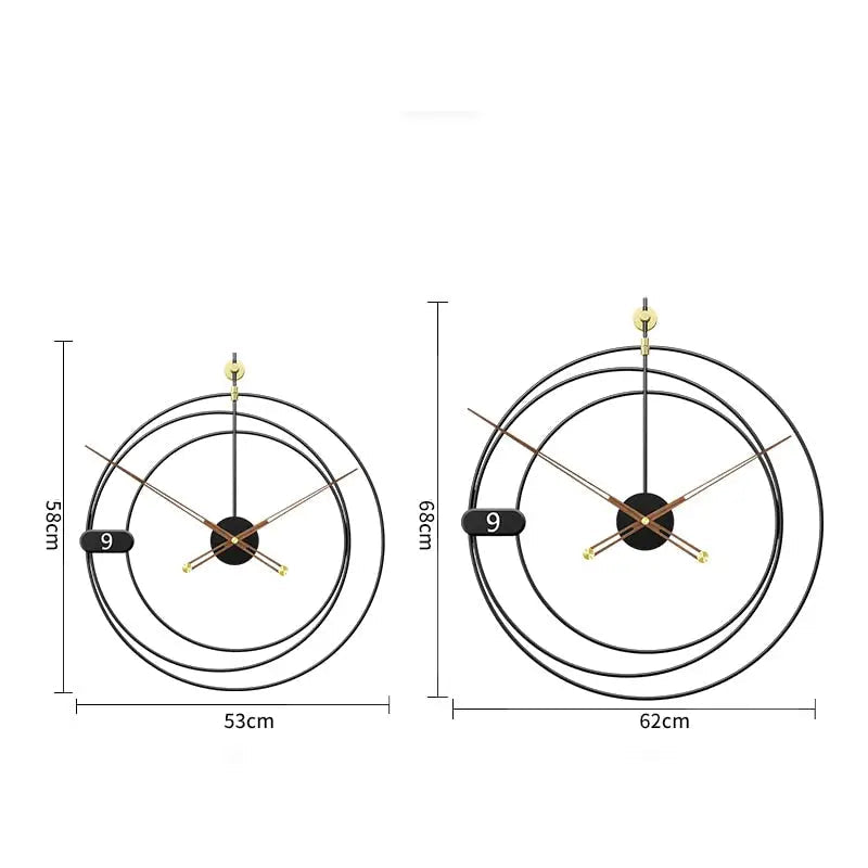Orologio da parete geometrico moderno