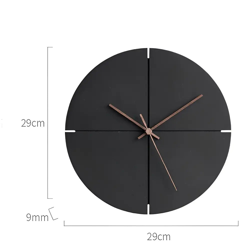 Orologio da parete in legno nordico